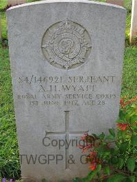 Dar Es Salaam War Cemetery - Wyatt, Arthur Herbert